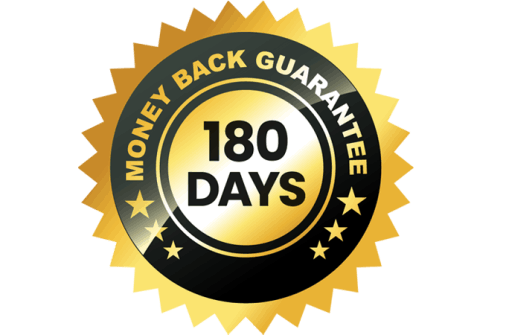 180 Money Back Guarantee